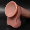 UltraReal Super Giant Lifelike Dildo dvojité tekuté silikonové, hyperrealistické, extra silné a dlouhé, ženský masturbátor pro hluboké potěšení, hračka pro dospělé pro ženy
