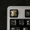 Astronaut Artisan Keycap Resin Custom Transparent Anime Personalized Keyboard Cap Gaming KeyCap for Keyboard Accessories Gifts