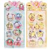 Salywin Water Shake Stickers 3D Puffy Water-In Character Notebooks Journals Reward DIY Craft Type A Girls Boys