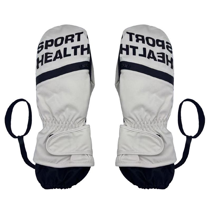 

Kevlar Full-Palm Ski and Cycling Gloves – Warm, Wear-Resistant, Five-Finger Design One Size