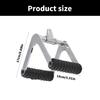 Cable Machine Strength Training Pull Down Bar for Weight Workout D Handle Gym Handle Grip, Cable Machine Attachments