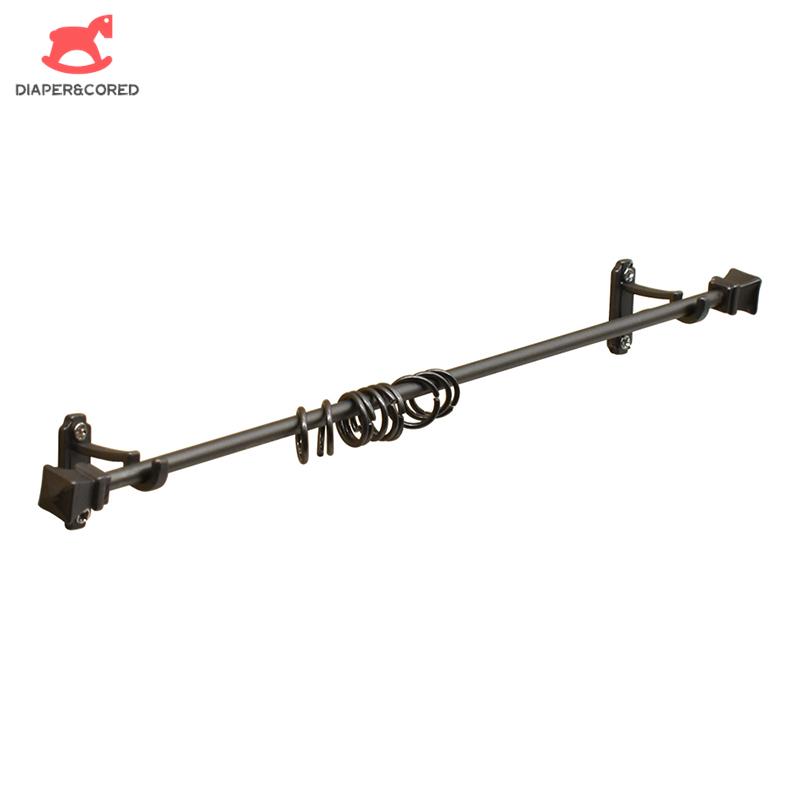 1:6 1:12 Scale Dollhouse Miniature Curtain Rod Metal Hook Up Rings Window Fitgs Furniture Model Decor Toy Doll House Accessories