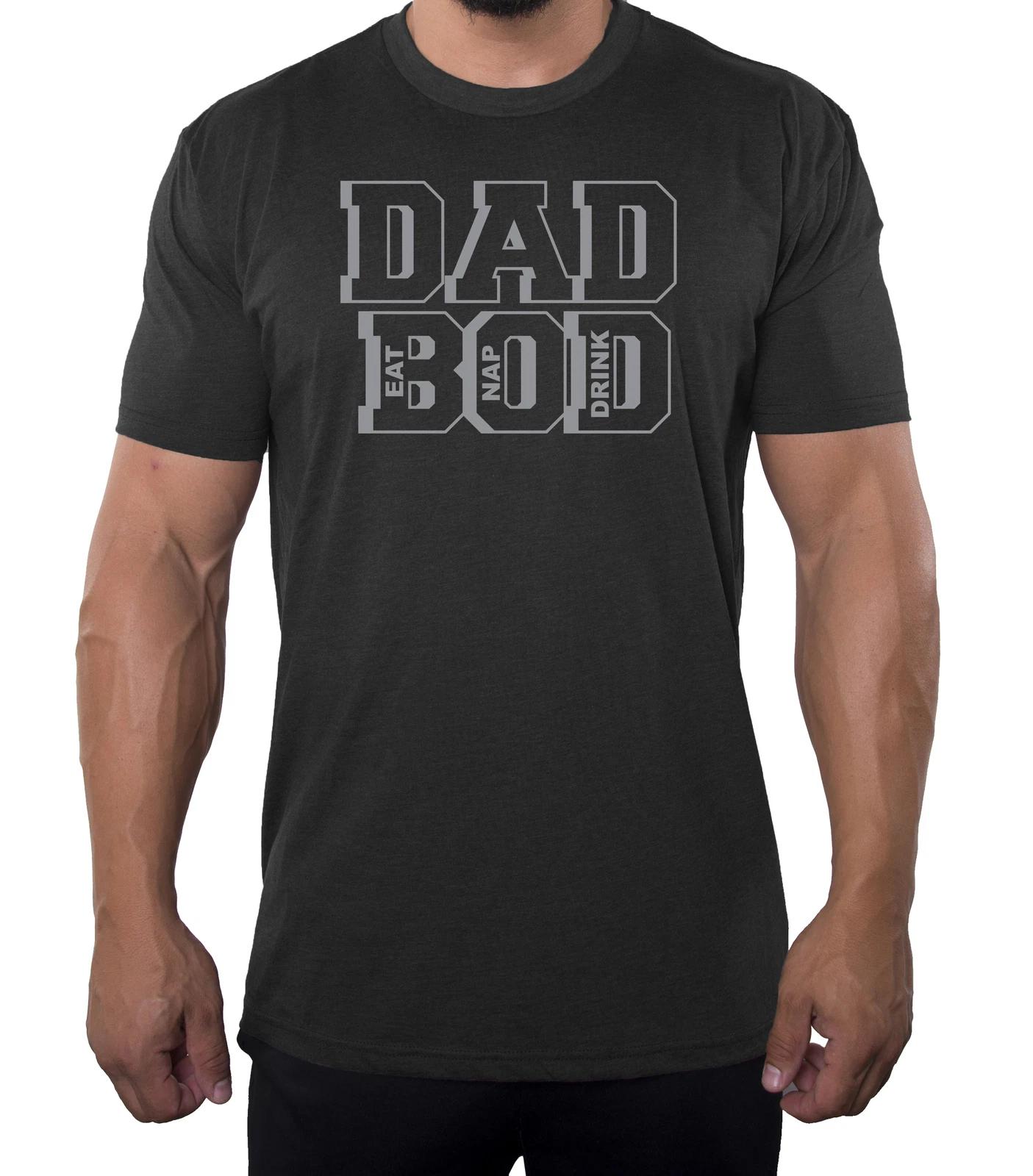 Dad Bod Shirts, Funny Dad T-Shirts, Working on My dad Bod Graphic T-Shirt 2XL