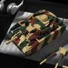 1:28 Vojenský Panzer IV H 5 figurek Stavebnice WW2 Armádní obrněný tank Mini cihlový modelový kit Hračka pro kluky Dárek pro dospělé Děti 1641 KS