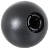 MINI R50 00-06 Gear Shift Knob Black & Chrome with Silver Overlay, 5-Speed