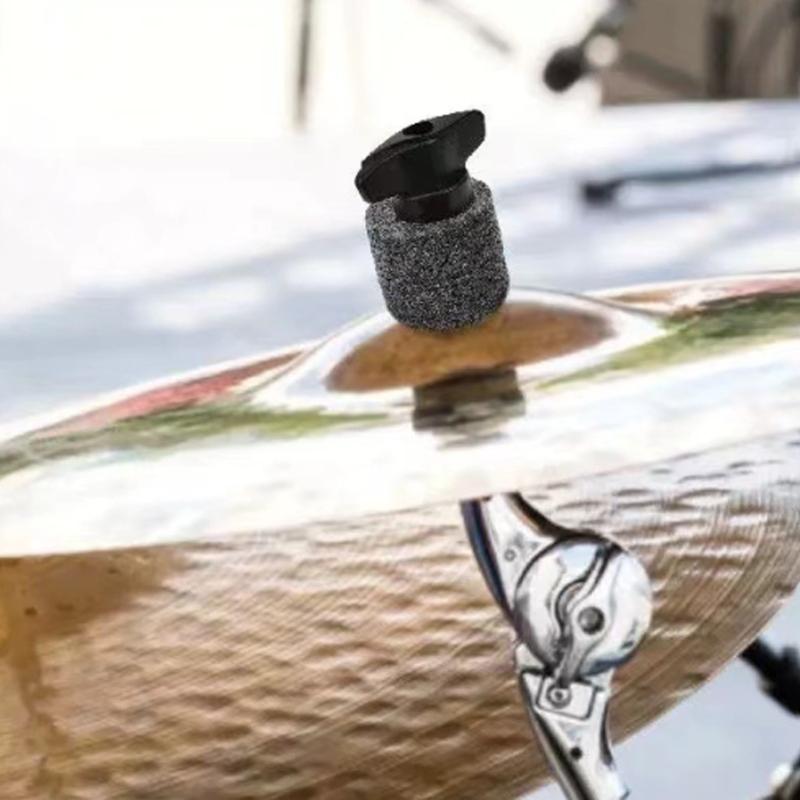 Quick Releasing Cymbal Fastening System with Vibration Dampening Washers and Nonslip Plastic Base for Drum Repairing