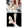 Thick Bottom Sandals Women Comfortable Muffin Hollow Out Woven Shoes