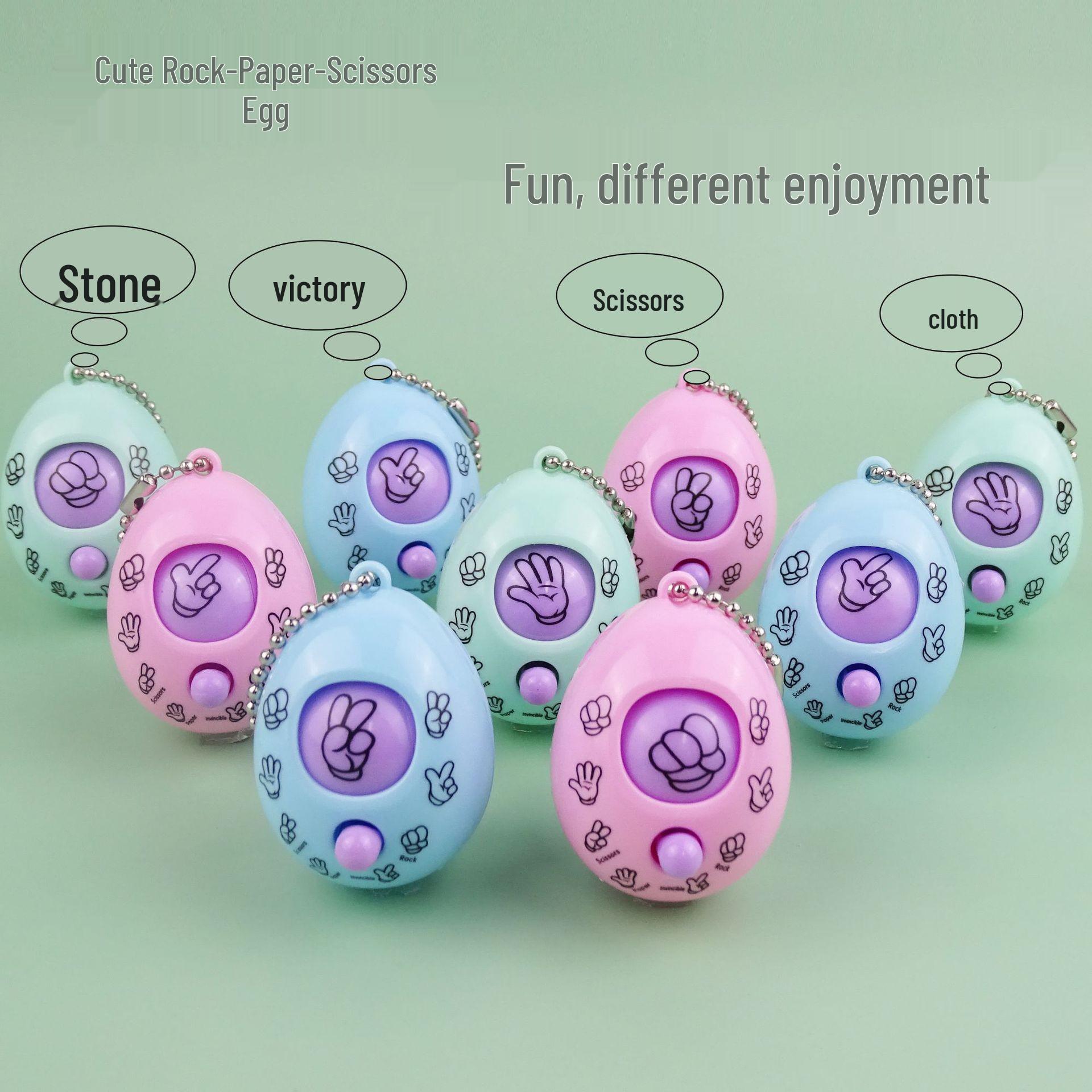 

Игрушка Дуэль Яйцами Камень-Ножницы-Бумага для Детей: Веселый подарок и награда