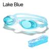 Durable Adult Kids Anti UV HD With Earplugs Swimming Goggles Diving Googles With Storage Bag