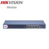 Switch PoE Gestionat Gigabit cu 18 Porturi Hikvision DS-3E1518SP-130W-E