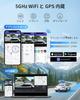 AZDOME Front and Rear 128GB eMMC No SD Card Parking Night Motion Overwrite GS63Pro Dashcam, Cameras, 4K+1080P, Built-in, Required, GPS, WiFi, HDR/WDR
