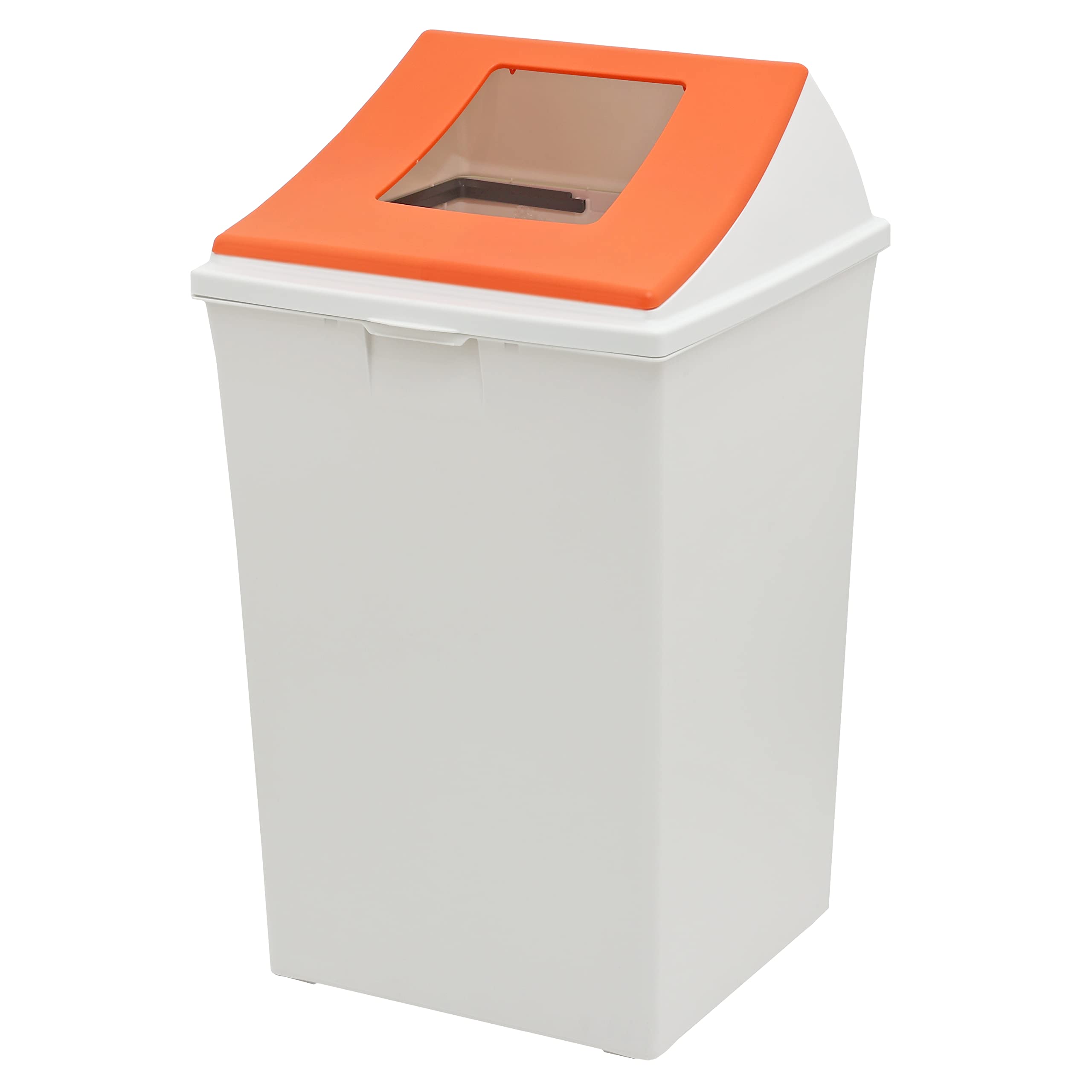 

CAPTAIN STAG Trash Can Dust Box #90 Open Red Made in Japan UY-7056