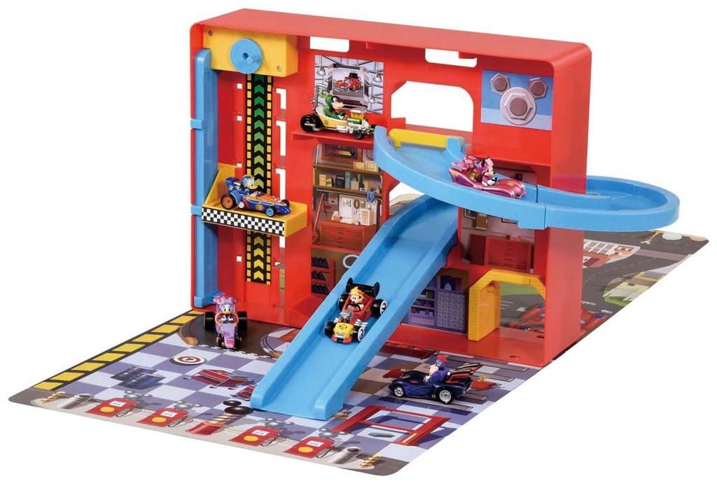 Panoramatický kufřík Tomica Disney Mickey Mouse a Road Racers