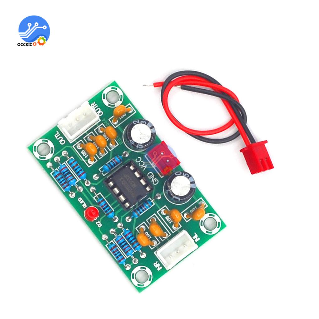 NE5532 Operational Pre-Amplifier Module Digital Audio Front Amplifier Board Preamplifier 5 Times Rate Wide Voltage