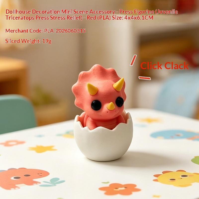3D Printed Cactus Clicker Keychain Mini Fidget Clicker Toy Portable Push Button Stress Relief Keyring Gift For Kids Adults