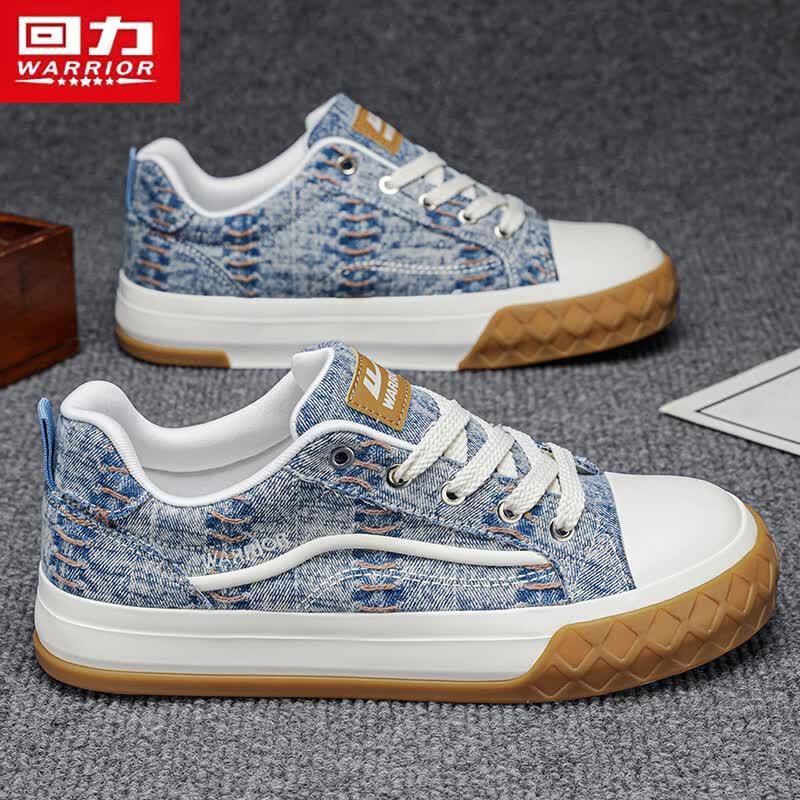 Warrior Men s Q621T Summer Denim Casual Skate Shoes 42