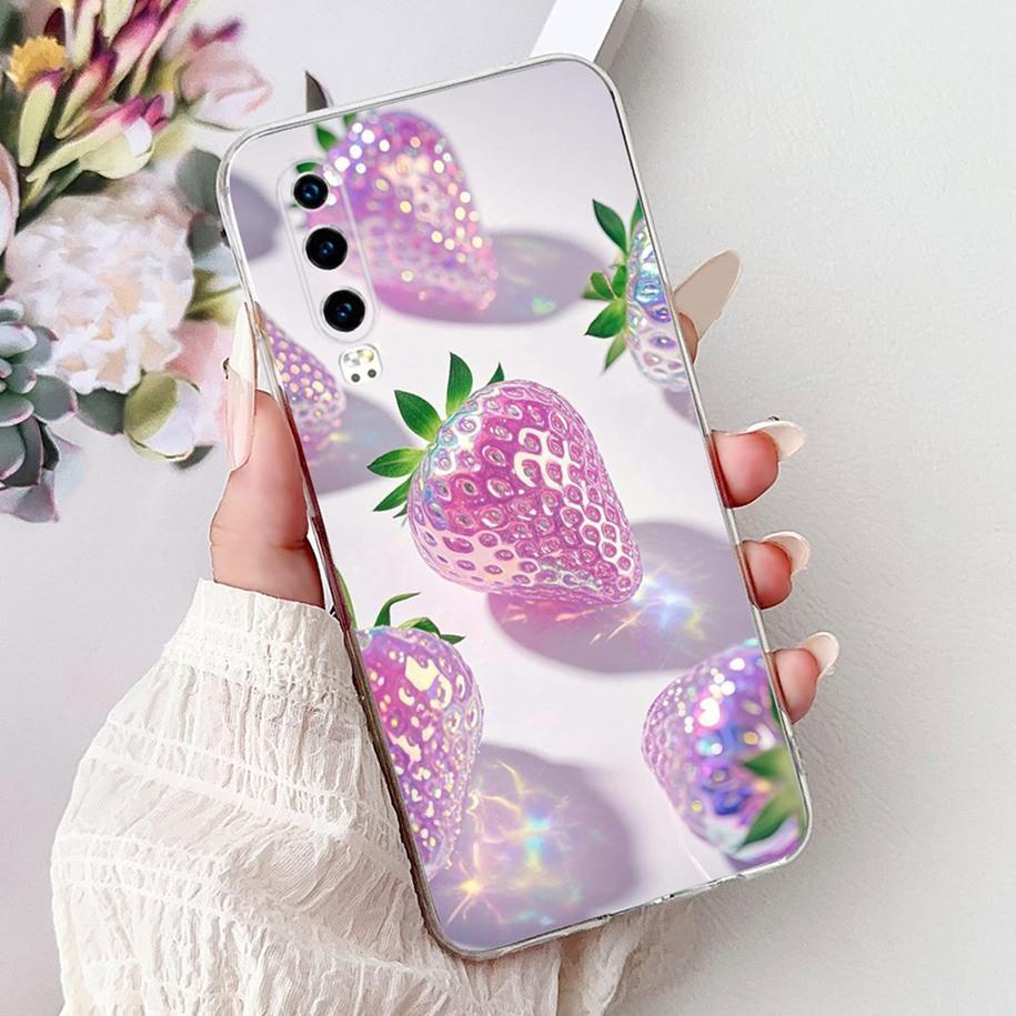 For Huawei P30 Case ELE-L29 ELE-L09 ELE-L04 Cover Luxury Dragon Cartoon Soft Silicone Clear Cover For Huawei P30 Pro P 30 Fundas