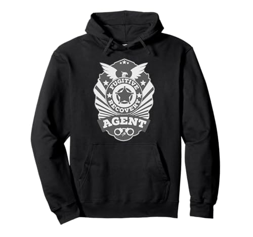 FRA Refugee Recovery Agent Badge Bounty Hunter Hoodie