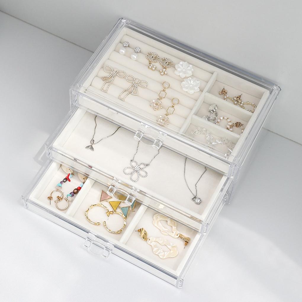 Stalina Accessory Storage Box Transparent Accessory Case