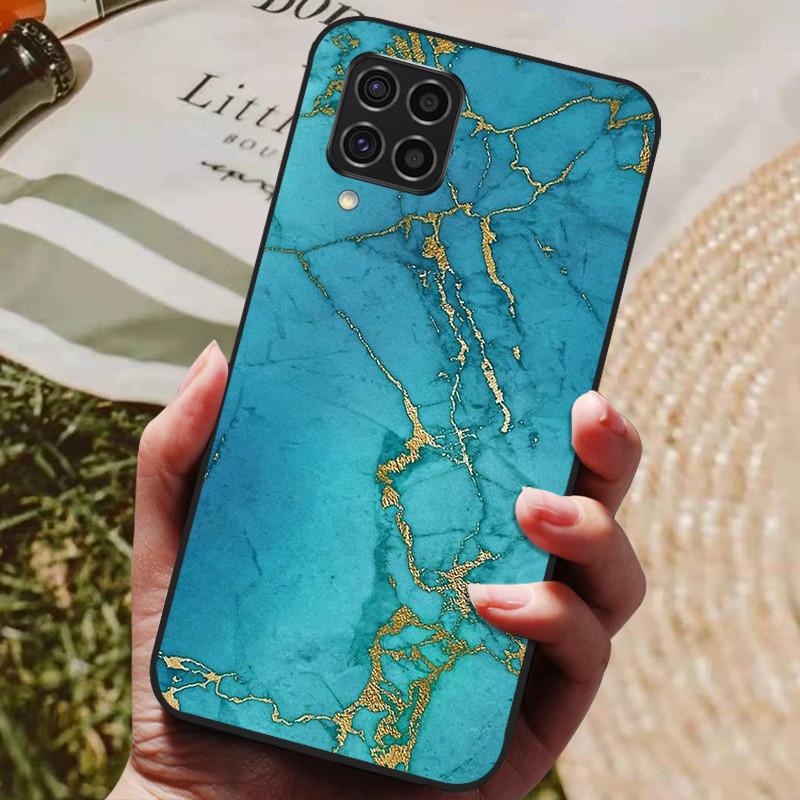 Etui do Samsunga F12 Wstrząsoodporne Silikonowe Etui do Samsunga Galaxy F12 M32 A22 4G 5G Galaxy M12 NFC Etui Coque M32 M 32 Fundas