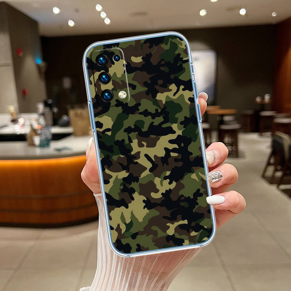 Camouflage Art Case for Motorola G10 G20 G04 E30 E40 E22 E20 E13 E15 G22 G23 G05 G75 G35 G55 E22S E7 G6 G7 G8 G9 Plus Power Play