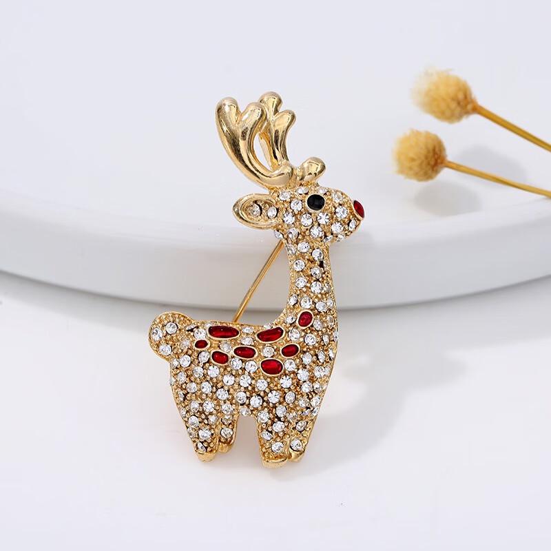 Fumide Christmas Elk Brooch