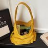 Women's Bag Large Capacity Tote Bag Solid Color Handbag Underarm Bag