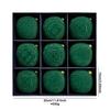 2025 Christmas Velvet Ball Hanging Pendant 9Pcs/set Flocked Christmas Ball Set for Winter Holiday Indoor Decoration