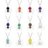 Crystal Wire Material Necklace Multicolored Pendant Choker Clothing Decorations