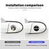 8pcs Car Door Lock Keyhole Anti-block Protection Stickers For KIA Cerato Soul Venga Forte Spectra Sedona Niro Cadenza JM7