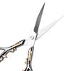 1pc Stainless Steel Tailor Scissors Household   Sewing Accessories(black with gold pattern)