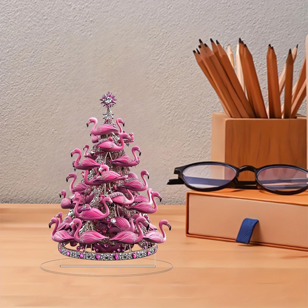 Dessin animé, Animal, Rose, Flamant rose, Salon Chambre, Bureau à domicile, Accessoires de décoration de bureau, Décorations