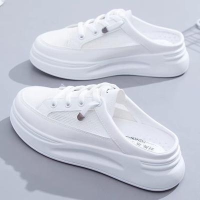 FASHION Comemore Bianco Tennis Moda Comode Scarpe Sportive da Donna Piattaforma Tendenze Autunnali Piatte Estive Sneakers da Donna Pantofole