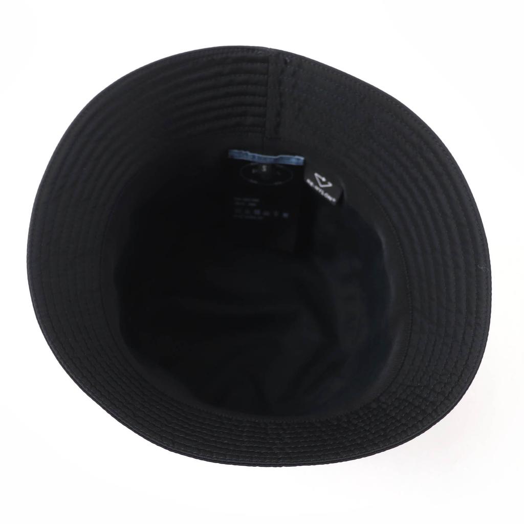 Excellent PRADA hat RE-NYLON Triangle with logo Bucket black Women S 1HC137 Used