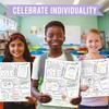 Hadley Designs All About Me Posters Elementary - 20 Star of The Week Poster, All About Me Posters Preschool & Kindergarten, Star Student Poster,