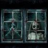 Halloween Window Decorations Female Ghost Halloween Window Horror Female Ghost Doll Curtain Set Horror For Party Decoration