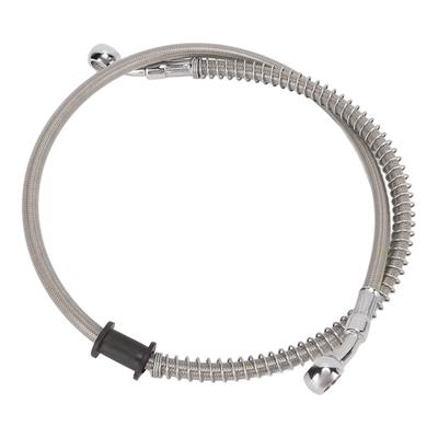 Motorcycle Brake Line Universal Stainless Steel PVC Rustproof High Performance Fuel Hose for
