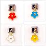 Pack of 7 Multifuntional Bracelet Band Link Tool Stainless Steel Flower Modular Connection Bracelet Charm for Jewelry