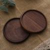 1Pcs Wood Placemats Coasters Tea Coffee Cup Pad Decor Durable Heat Resistant Square Round Drink Mat Bowl Teapot Holder 88cm