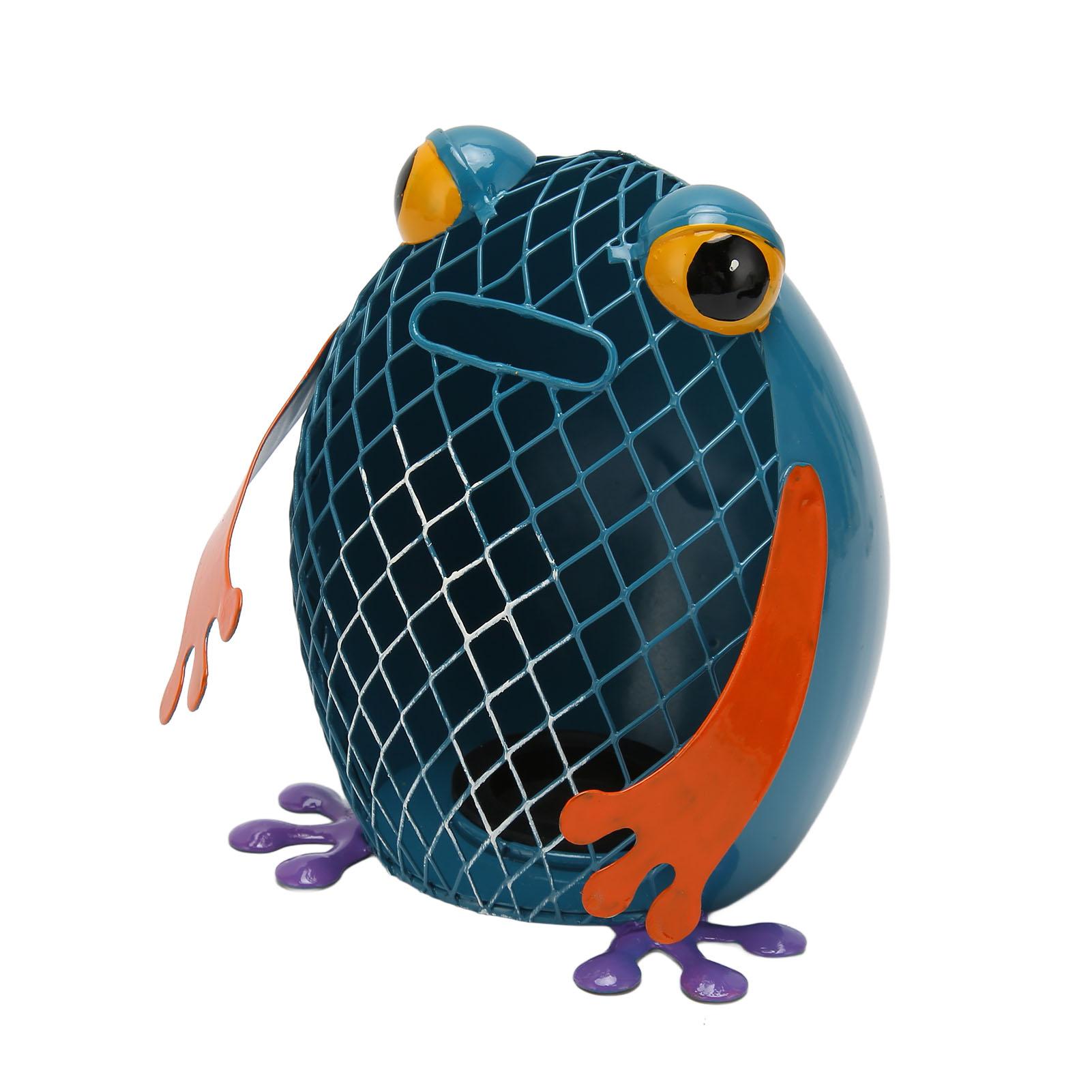 

Детская копилка в виде милой лягушки, цветная металлическая устойчивая основа, проволочная сетка, монетница для спальни