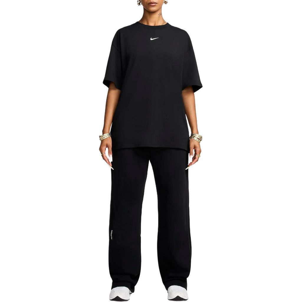 Nike X NOCTA Fleece CS Open Hem Sweatpant Black Unisex Bottoms FZ4675-010