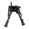 6-9 tommers karbonfiber svingbar benkstøtte Skyting Bipod Taktisk jaktrifle Bipod