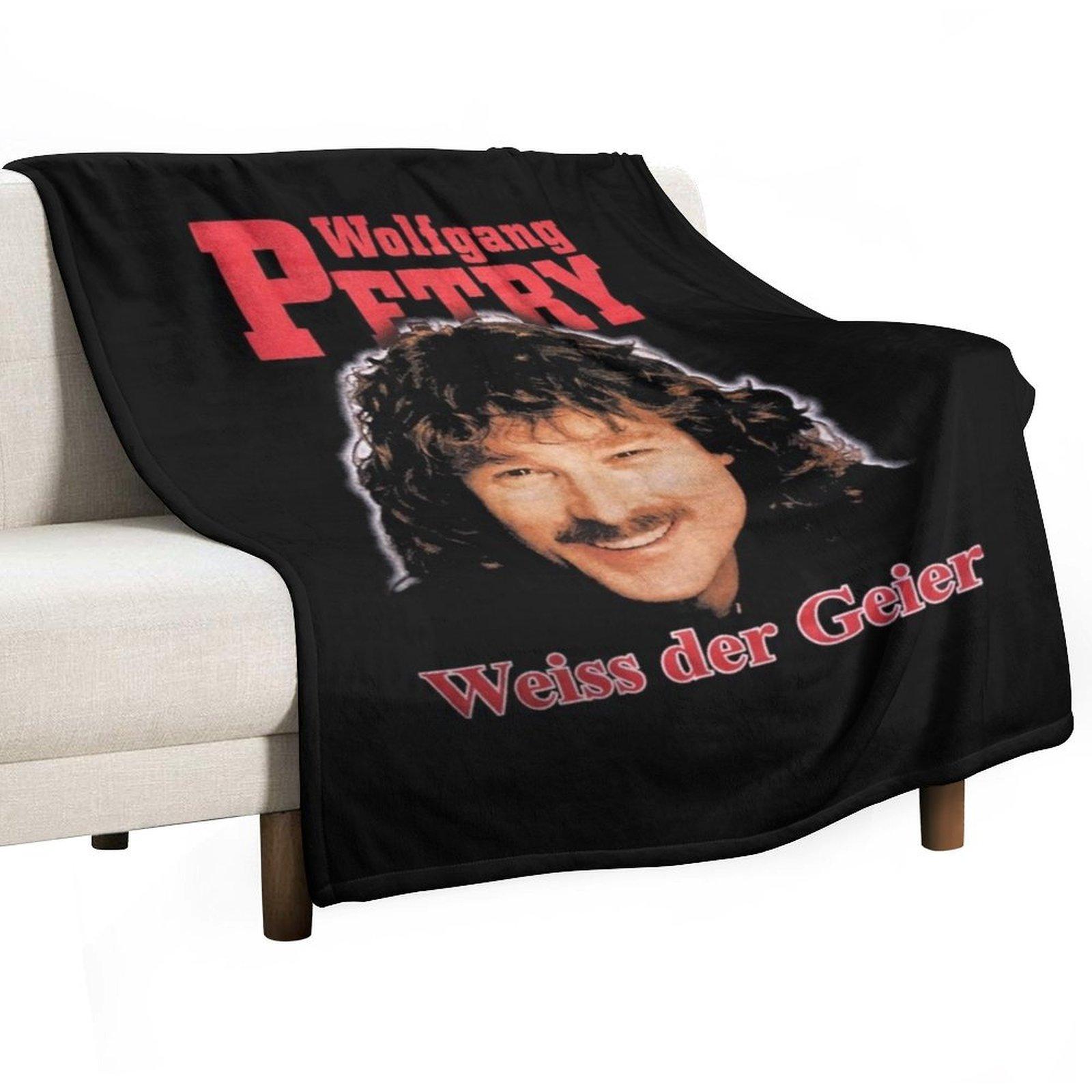 Wolfgang petry Weiss der geier Throw Blanket For Decorative Sofa blankets ands warm winter Heavy Blankets 30x40in