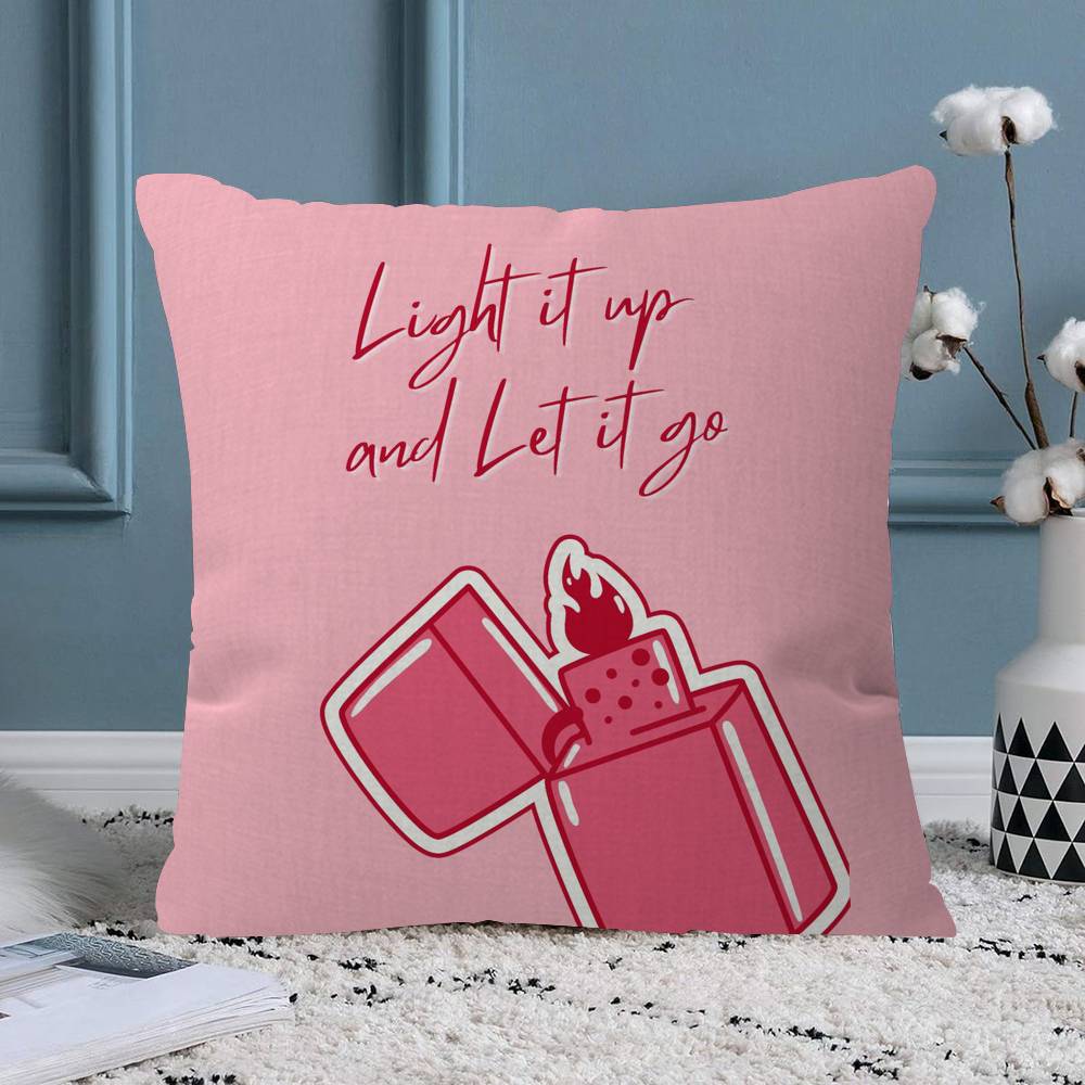 

Trendy Pink Cushion Cover Pillowcase Upholstery Sofa Throw Pillow Home Decor Pillowcas 30x30 cm