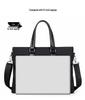 Men's Large Capacity Oxford Cloth Casual Briefcase and Crossbody Bag