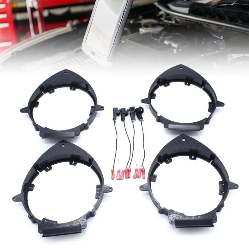 Car Front Rear Door Speaker Mounting Adapter Plate Bracket Spacer Rings for Car Loudspeaker Accessory