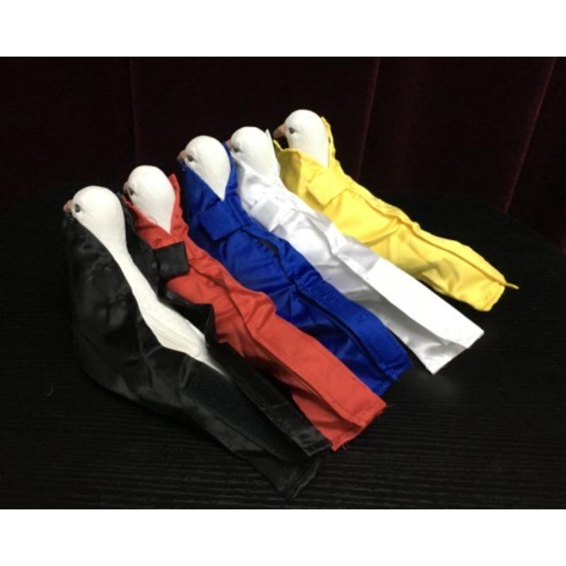 

1PC J.H. One-Hand Dove Bag - Right Hand (Yellow/Black/White/Blue) - Magic Tricks Magic Accessories Illusions Stage Fun Gimmick чёрный
