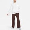 Nike Solid Color High Waist Wide Leg Casual Sports Pants Women pants Earth-Brown DV7845-227
