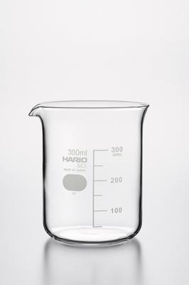 Hario Shibata Scientific Beaker with Indicator Graduations, 300mL, 010020-30051A