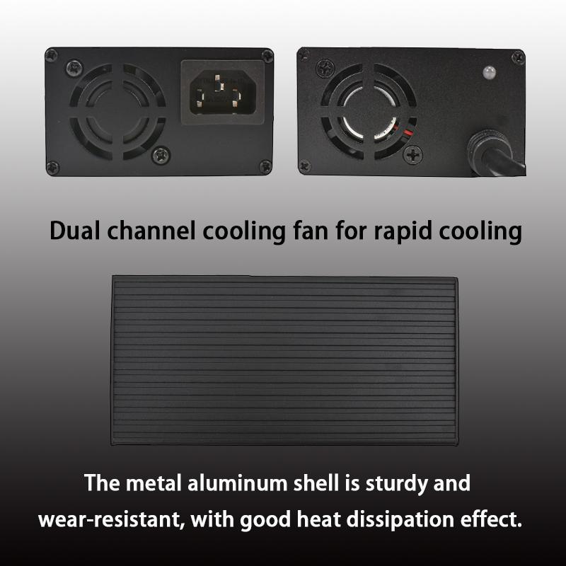 12.6V 10A 20A Lithium Battery Fast Charger 12V 12 Volt XT60 XT90 Connector For 3S 12 Volt Li Ion Charger Rapid Heat Dissipation